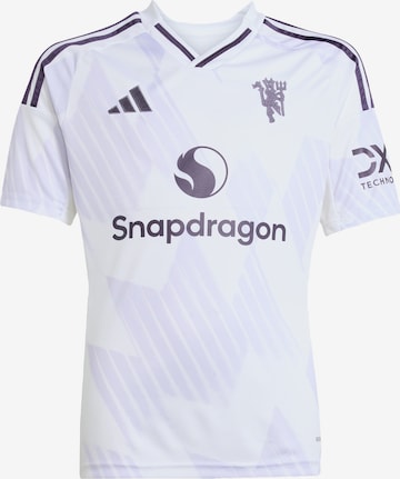 ADIDAS PERFORMANCE - Camiseta funcional 'Manchester United 25/26' en blanco: frente