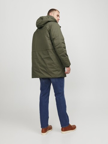 Parka mi-saison JACK & JONES en vert