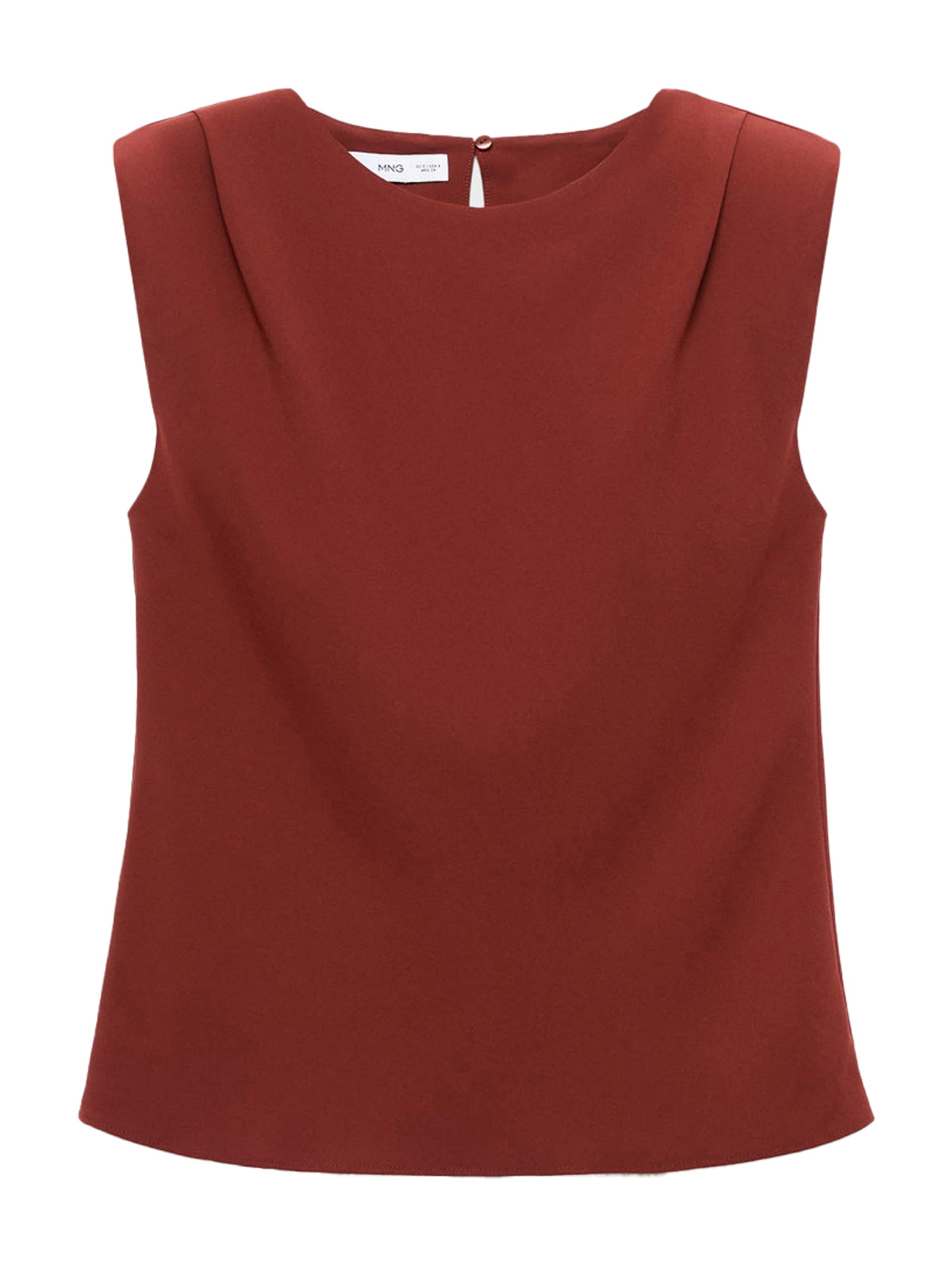 MANGO Блуза в оранжево: отпред