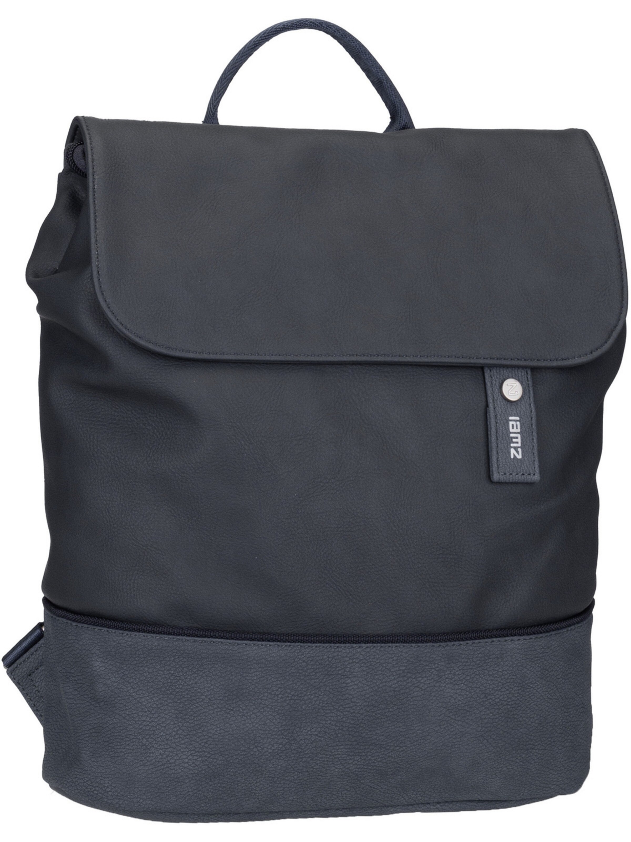 ZWEI Backpack 'Jana JR13' in Blue: front