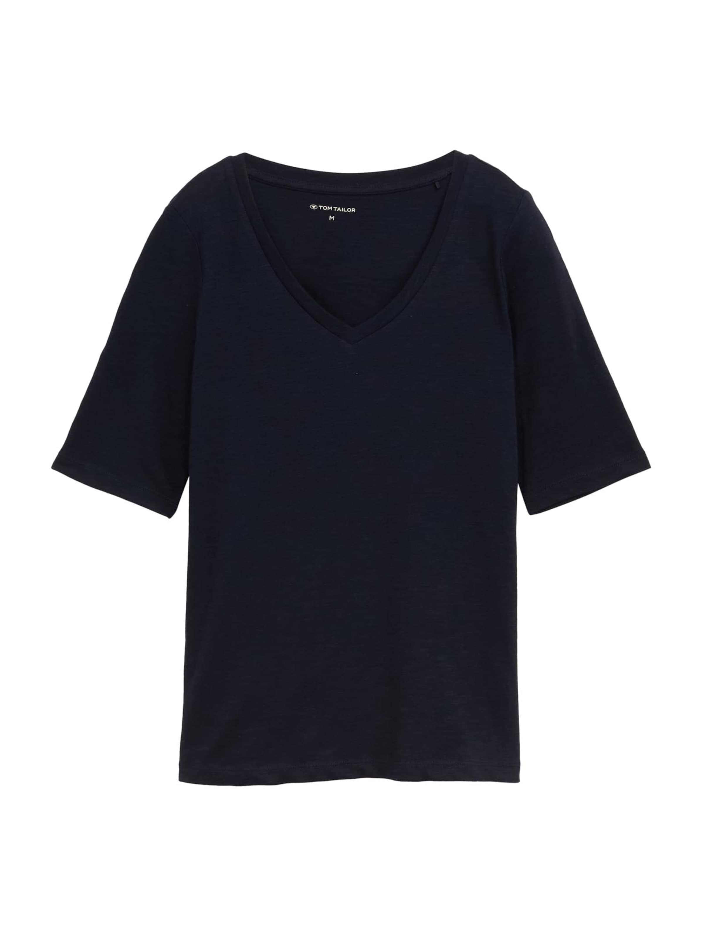 TOM TAILOR Shirt in Blue: front