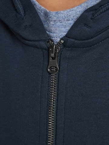 Jack & Jones Junior Zip-Up Hoodie in Blue