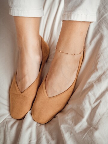 Hey Happiness Foot Jewelry 'Mini Beads' in Gold