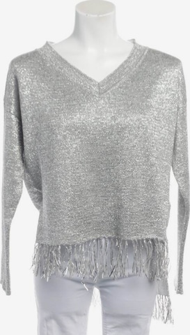 Dondup Pullover / Strickjacke XS in Silber: predná strana