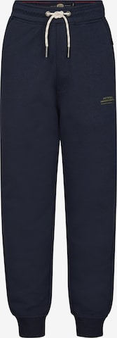 Petrol Industries Tapered Jogginghose in Blau: Vorderseite