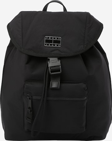 Tommy Jeans - Mochila em preto: frente