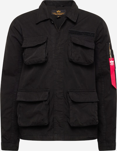 ALPHA INDUSTRIES Välikausitakki värissä punainen / musta / valkoinen, Tuotenäkymä