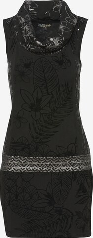 KOROSHI Dress in Black: front