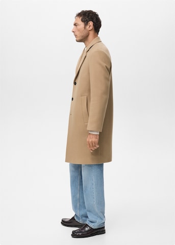MANGO MAN Between-Seasons Coat 'Baldo' in Brown