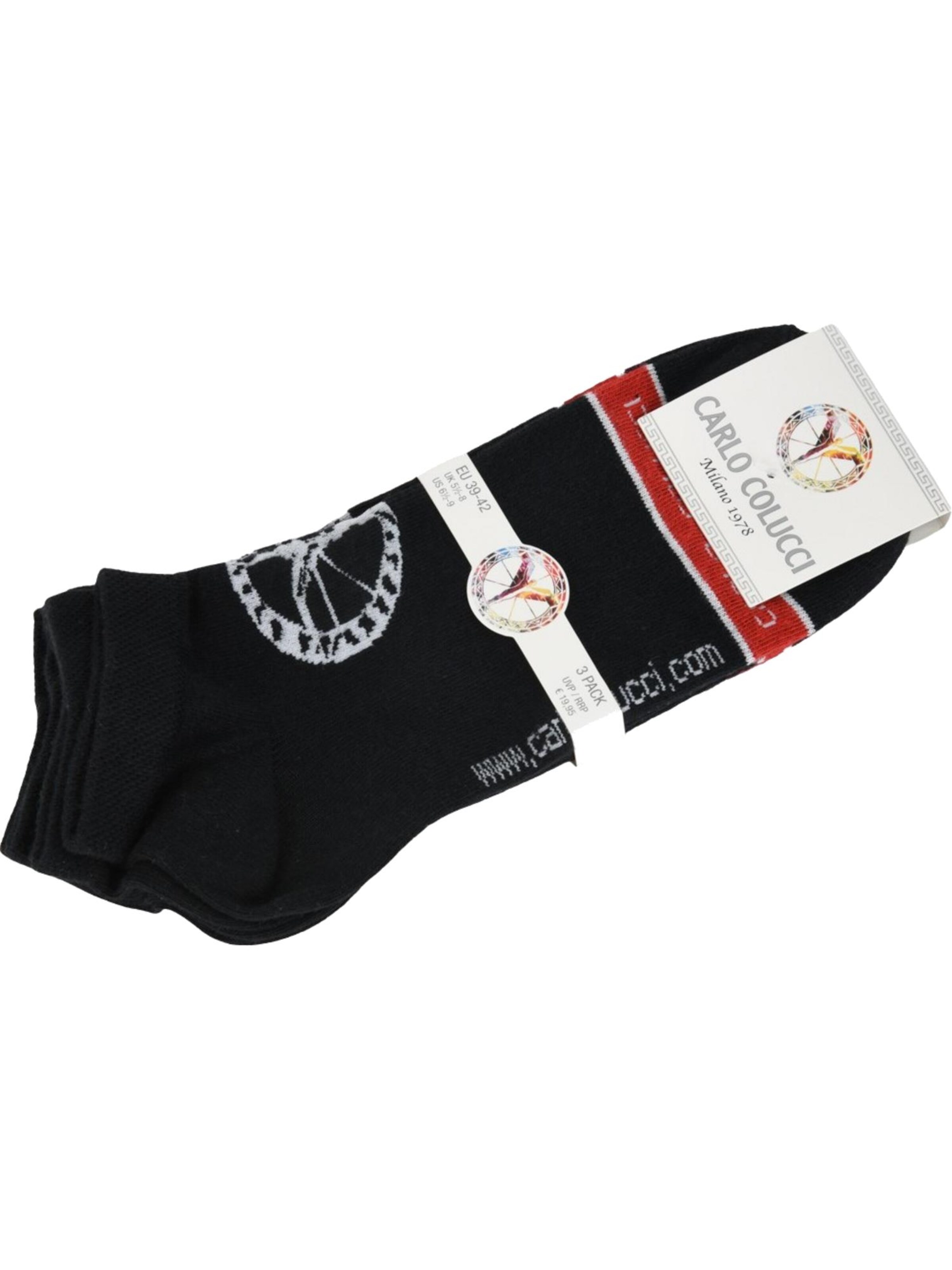 Carlo Colucci Sokken 'Centaro' in Zwart