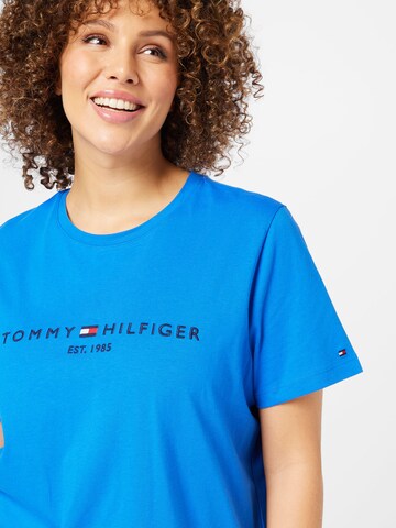 T-shirt Tommy Hilfiger Curve en bleu