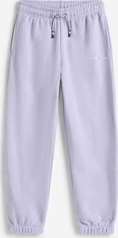 TOMMY HILFIGER Tapered Pants in Purple: front