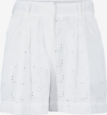 Y.A.S Kalhoty se sklady v pase – bílá: přední strana