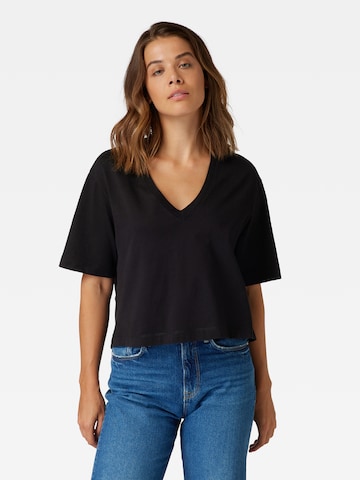 Mavi Shirt in Black: front