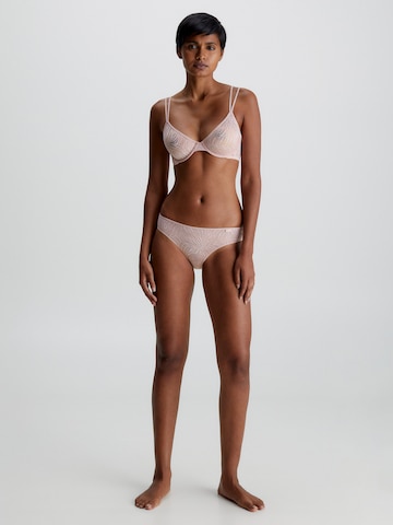 Invisible Soutien-gorge Calvin Klein Underwear en beige