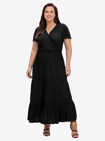 sheego by Joe Browns Dress in Black: front