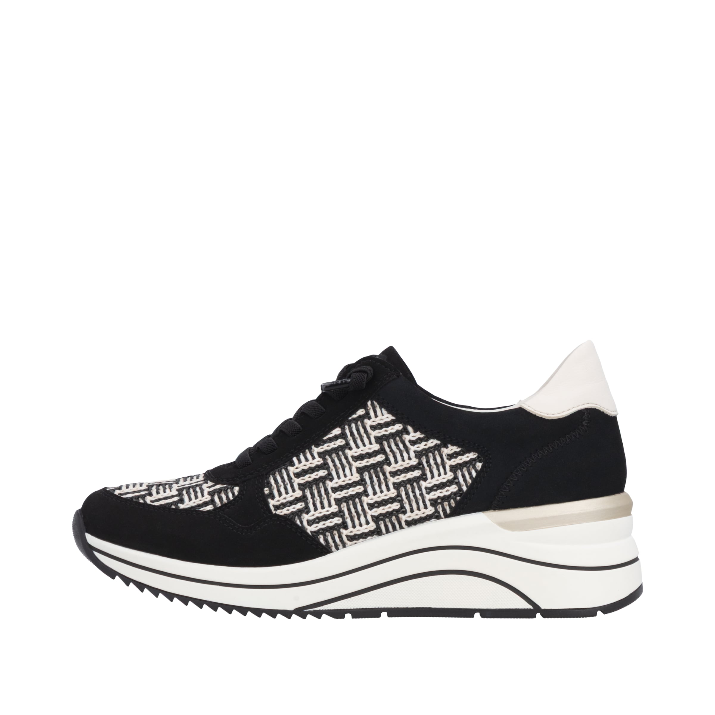 Baskets basses 'D0T20' REMONTE en noir