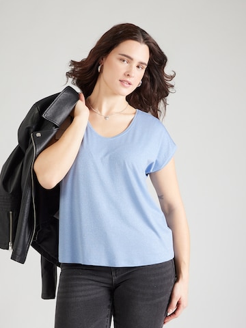 PIECES Curve Μπλουζάκι 'PCBILLO' σε μπλε: μπροστά