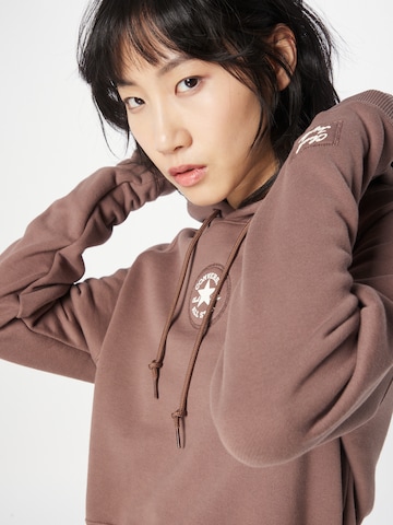 CONVERSE Sweatshirt in Braun