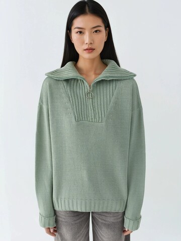 My fashion Pulover 'Pullover' | zelena barva