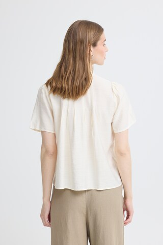 ICHI Blouse in Beige