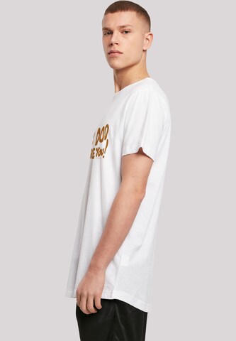 F4NT4STIC Shirt 'Where Are You Spooky' in White