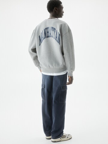 Pull&Bear Sweatshirt in Grau