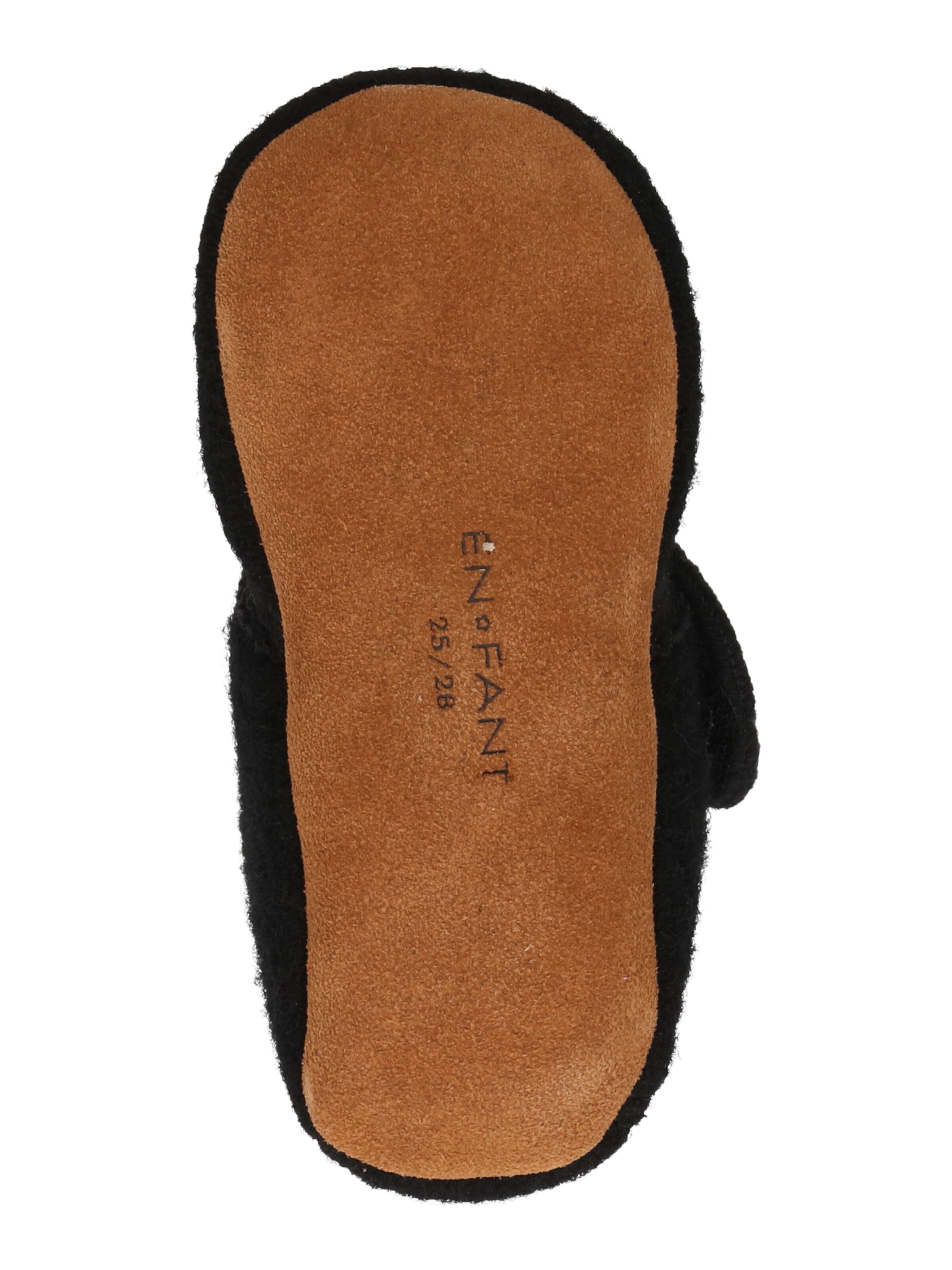 Pantoufle EN FANT en noir