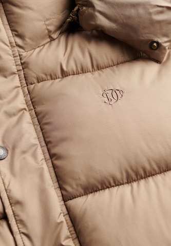 Superdry & Co Winter Jacket 'Premium' in Beige