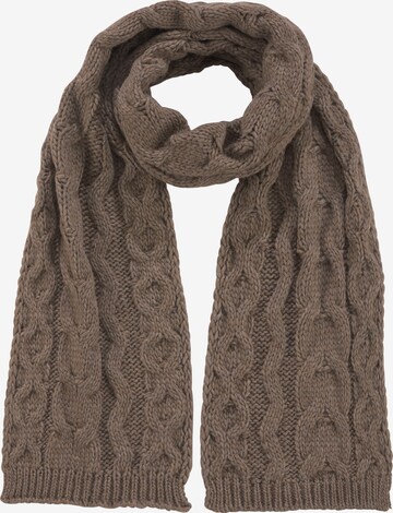 J. Jayz Scarf in Brown: front