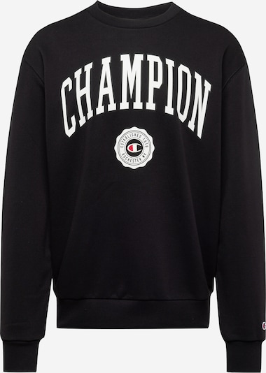 Champion Authentic Athletic Apparel Sweatshirt in de kleur Rood / Zwart / Wit, Productweergave