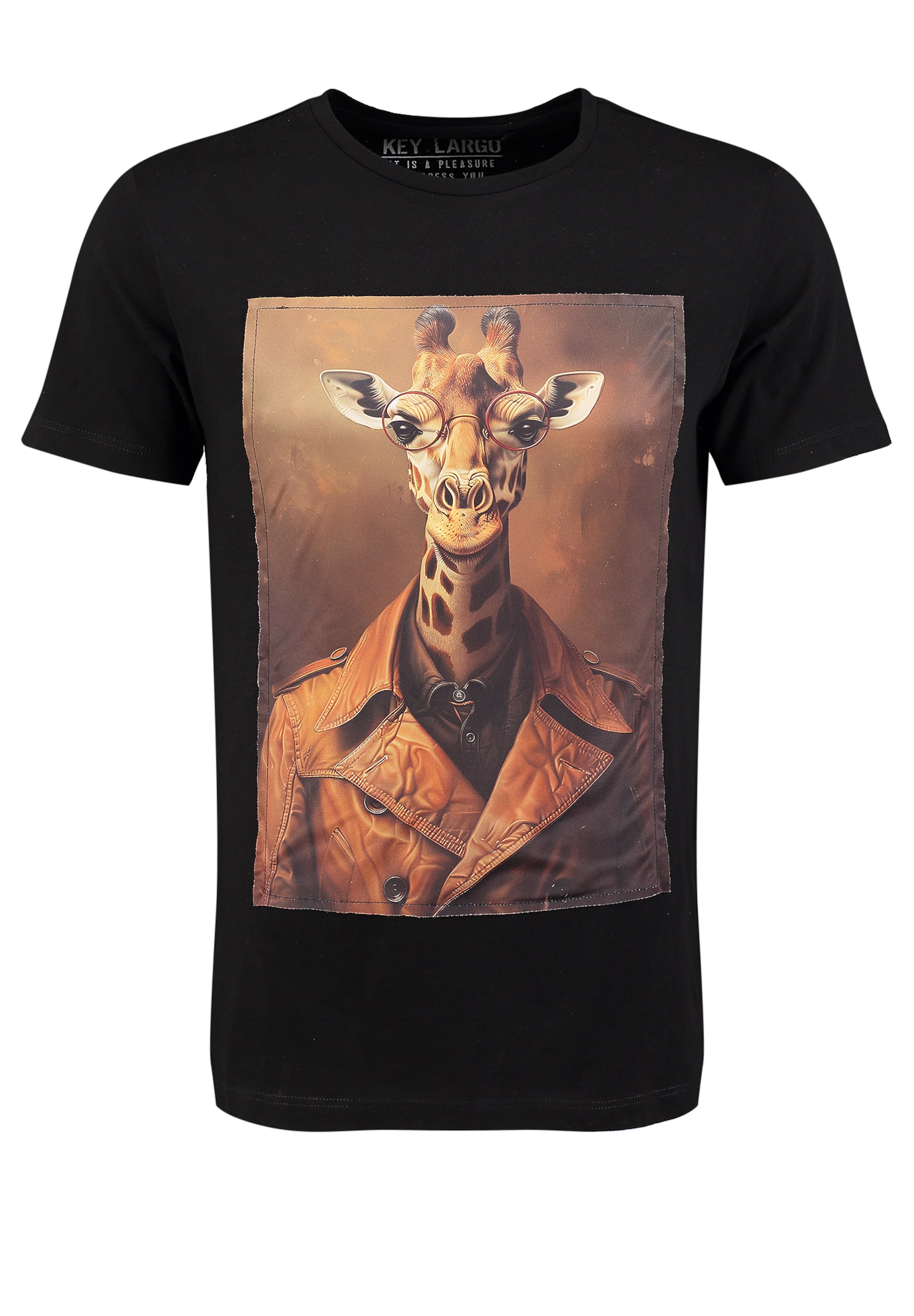 Key Largo Póló - fekete: elől