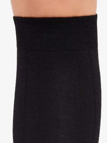CALZEDONIA Kniestrümpfe in Schwarz