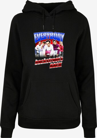 Merchcode Sweatshirt 'Backstreet Boys - Everybody' in Black: front