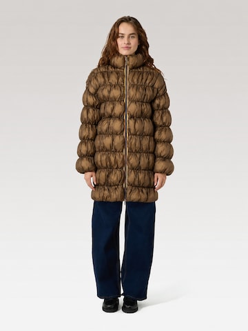 Veste d’hiver 'JIN' K-Way en marron