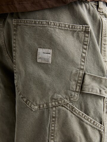 Loosefit Pantaloni cargo di Pull&Bear in verde