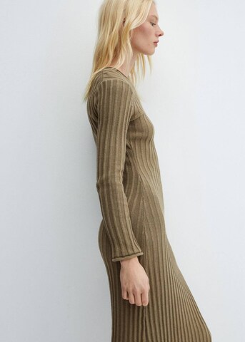 MANGO Knit dress 'Africa' in Green