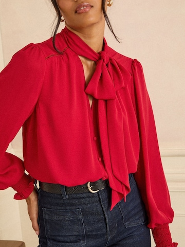 love & roses Bluse in Rot