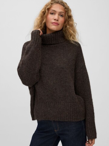 VERO MODA Sweater 'VMHope' in Brown: front
