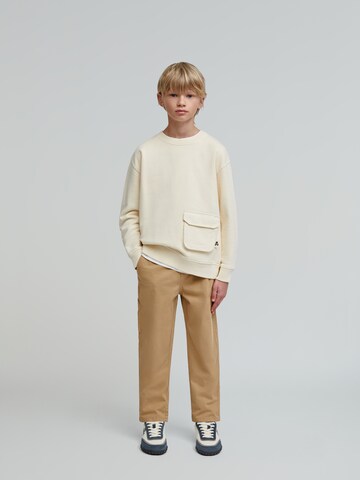 Scalpers Sweatshirt in Beige: Vorderseite