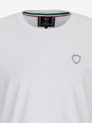 T-Shirt 'Ture' 19V69 ITALIA en blanc