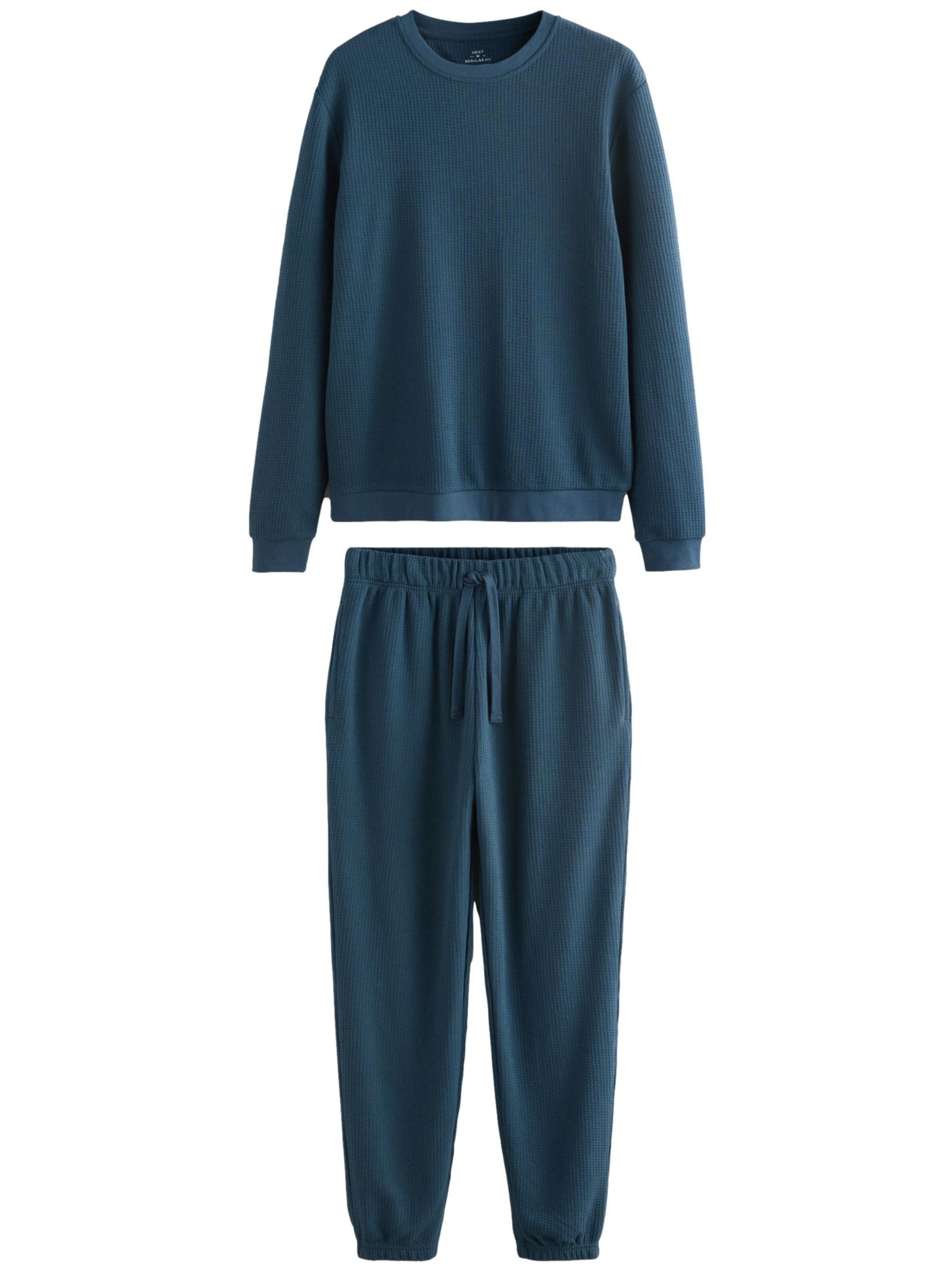 Pigiama lungo di Next in blu: frontale