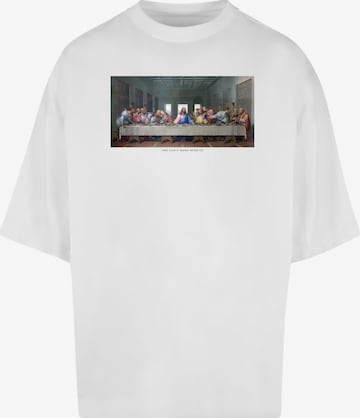 T-Shirt 'Can't Hang With Us' Mister Tee en blanc : devant