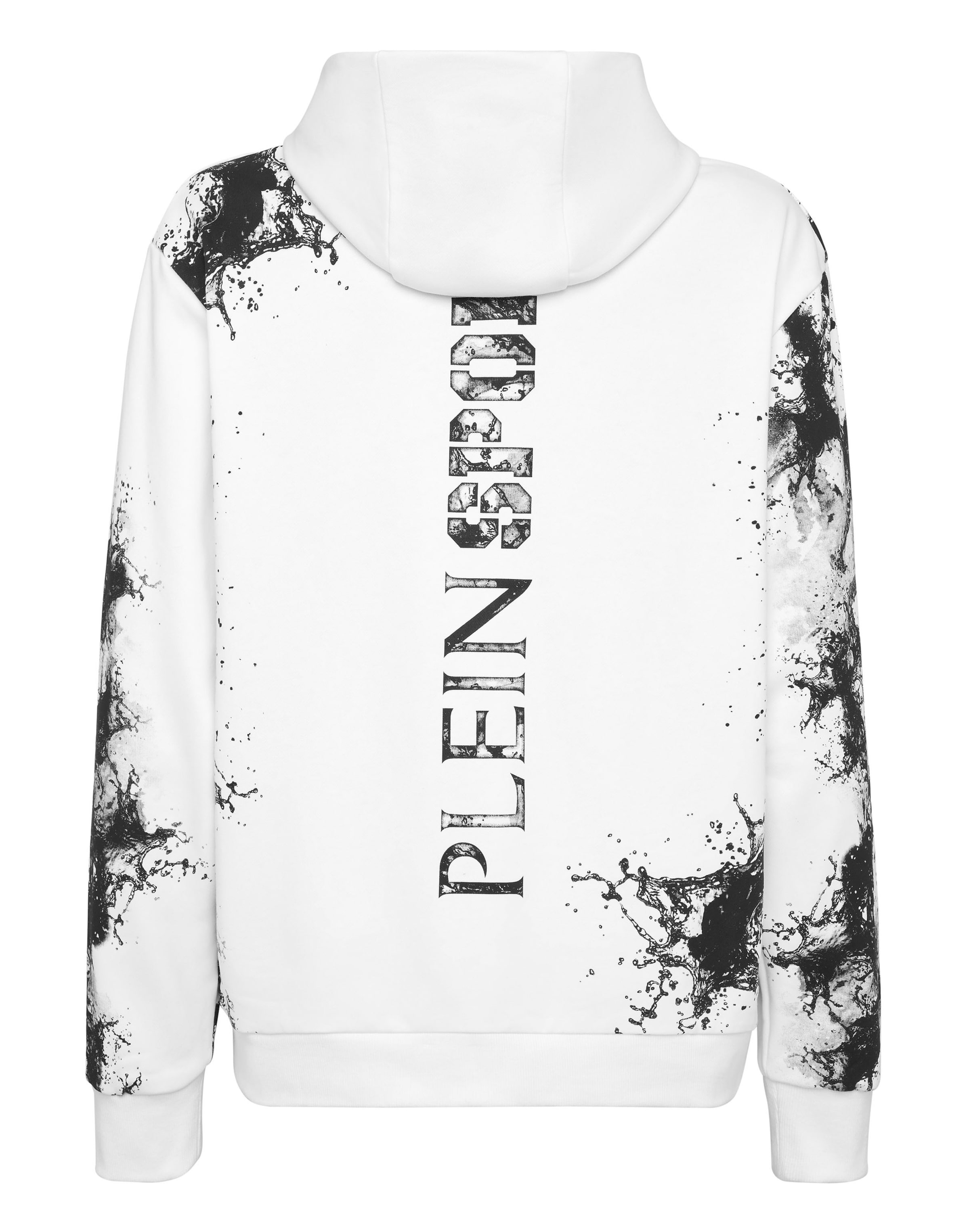 Plein Sport - Sweatshirt 'Splash' em branco