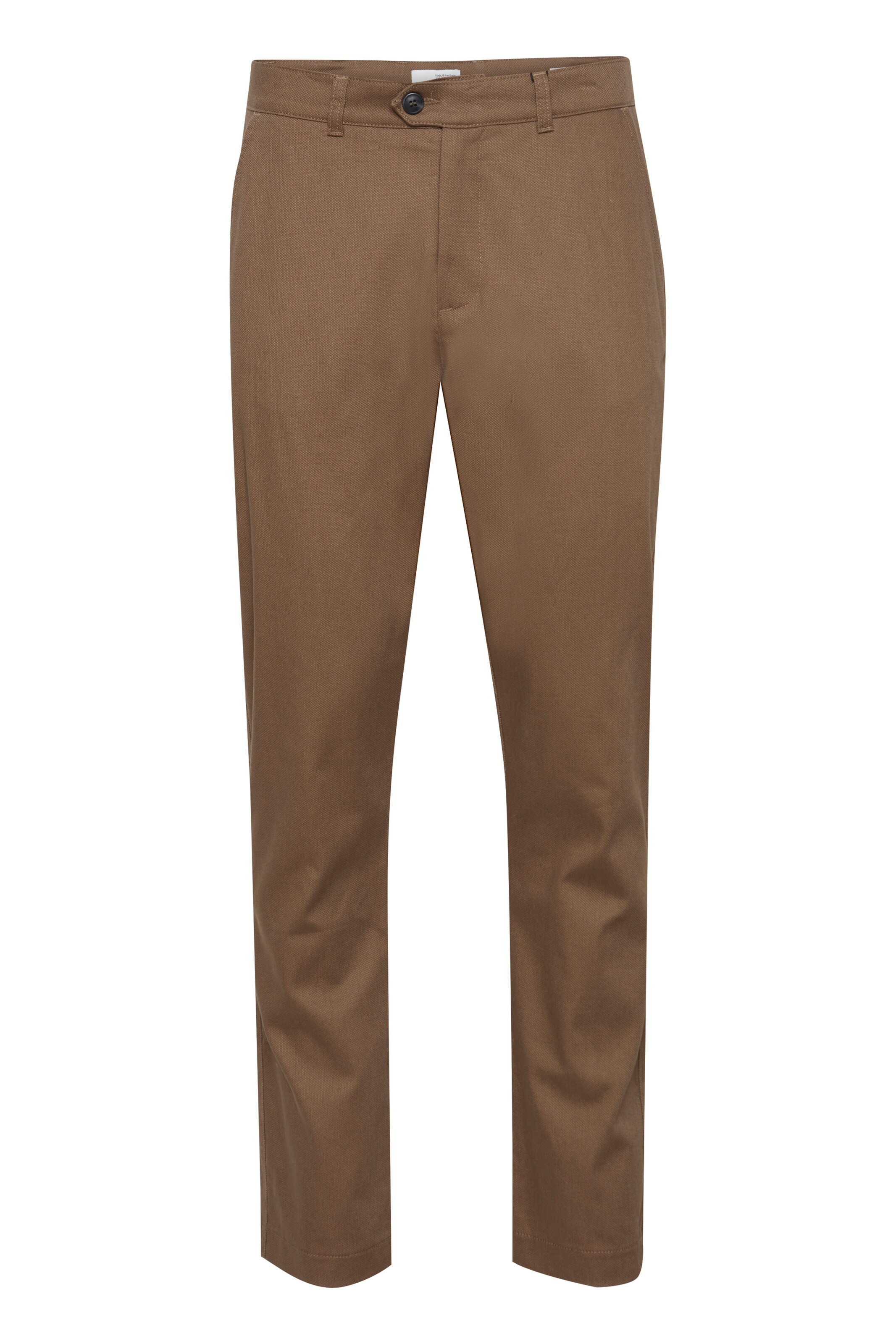 !Solid Regular Broek 'Filip' in Bruin: voorkant