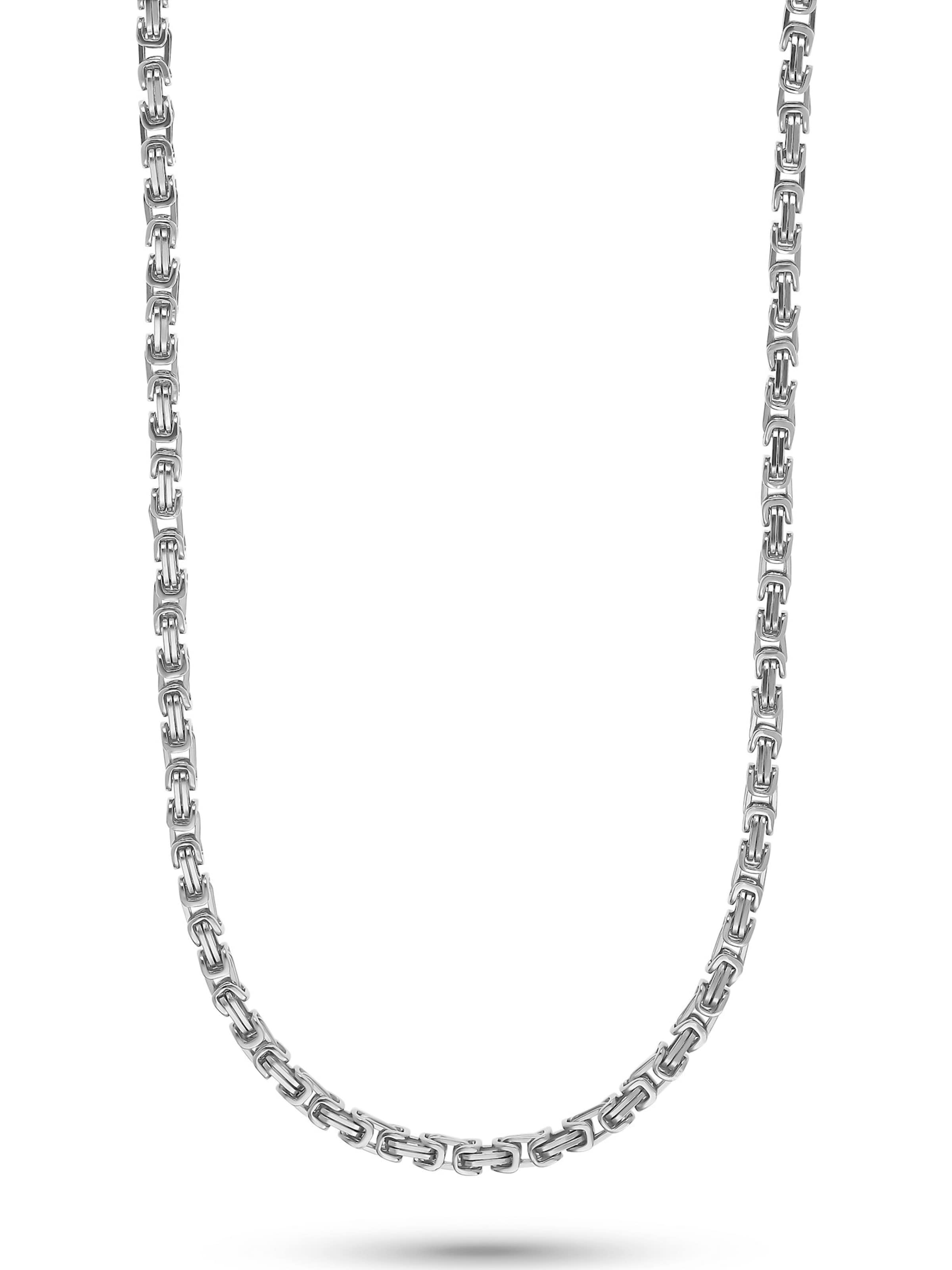 FAVS Necklace in Silver: front