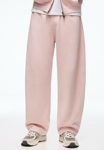 Barrel Pantaloni di Bershka in rosa: frontale