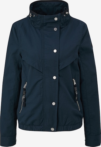 QS Between-season jacket in Blue: front