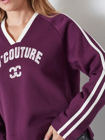 Felpa 'Batu' di co'couture in lilla