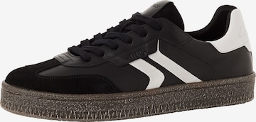 Baskets basses Tamaris en noir : devant